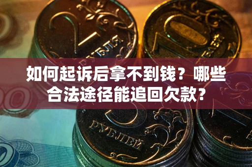 济南如何起诉后拿不到钱？哪些合法途径能追回欠款？