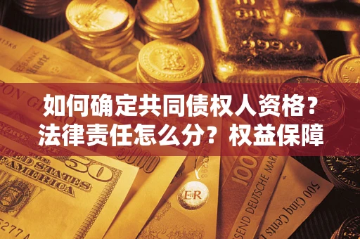 济南如何确定共同债权人资格？法律责任怎么分？权益保障技巧揭秘！