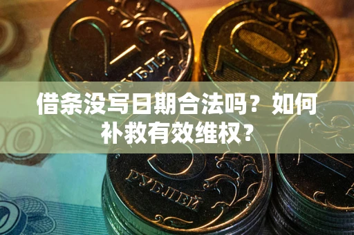 济南借条没写日期合法吗？如何补救有效维权？