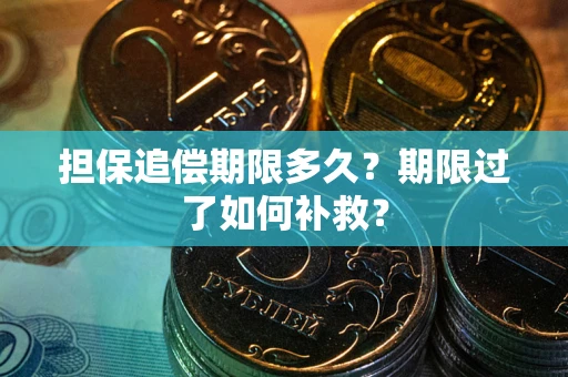 济南担保追偿期限多久？期限过了如何补救？