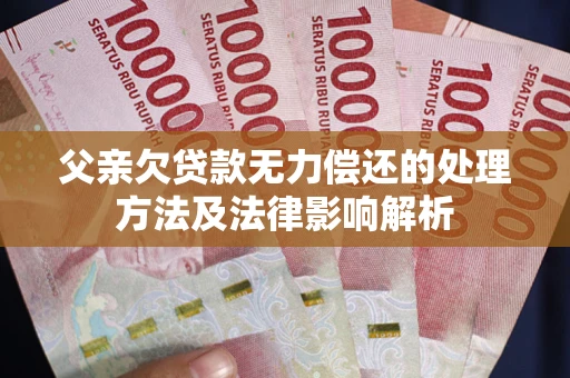 济南父亲欠贷款无力偿还的处理方法及法律影响解析