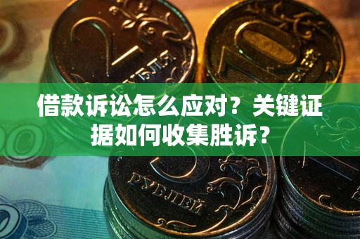 济南借款诉讼怎么应对？关键证据如何收集胜诉？